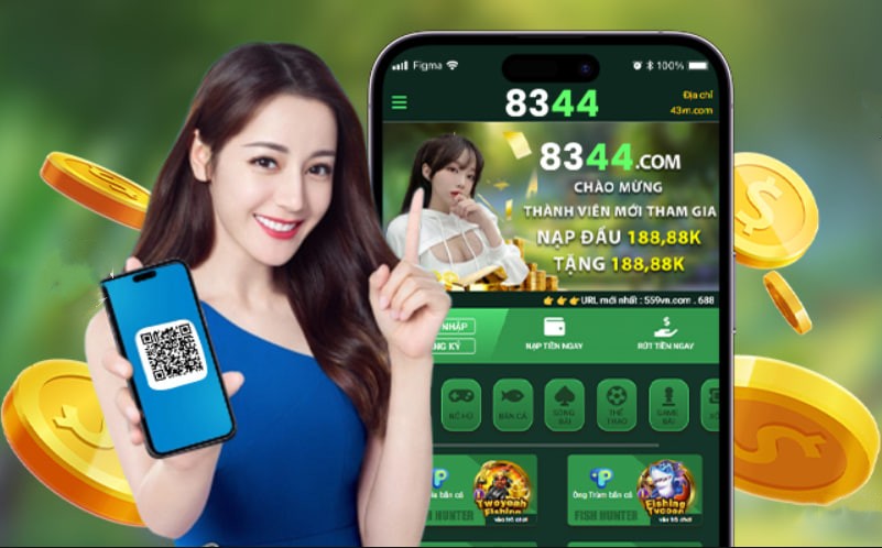 Hình ảnh quảng cáo của vn188 hiển thị nền tảng và các lợi ích