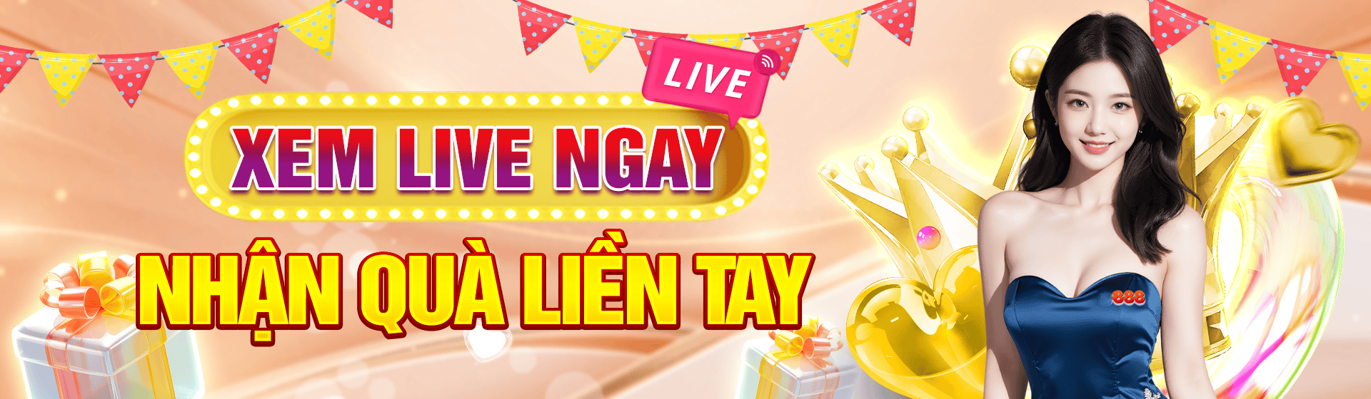Hình ảnh quảng cáo của vn188 hiển thị nền tảng và các lợi ích