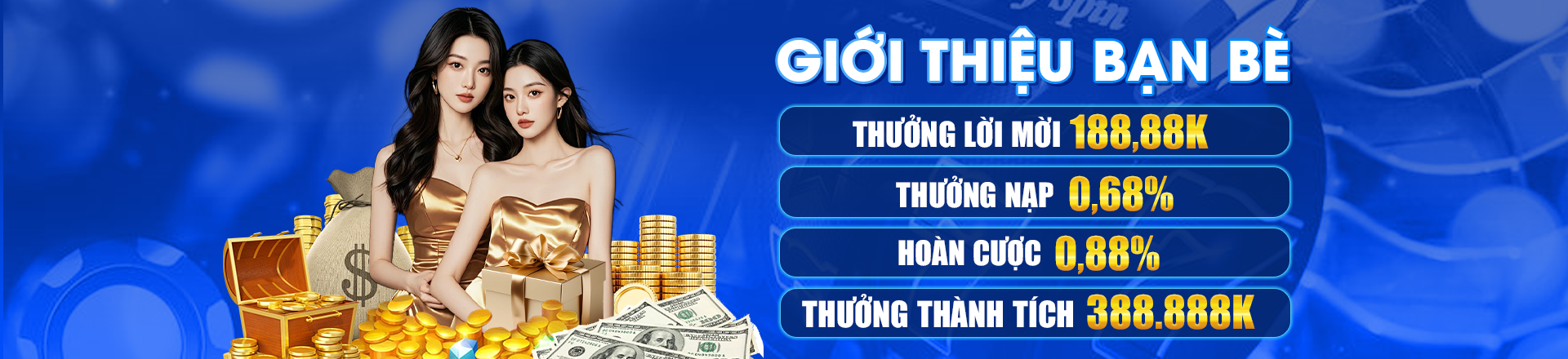 Hình ảnh quảng cáo của vn188 hiển thị nền tảng và các lợi ích