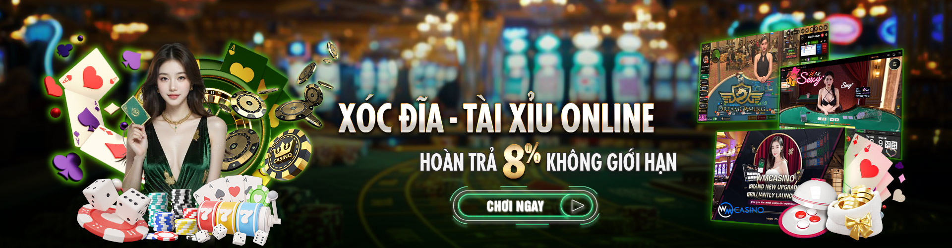 Hình ảnh quảng cáo của vn188 hiển thị nền tảng và các lợi ích
